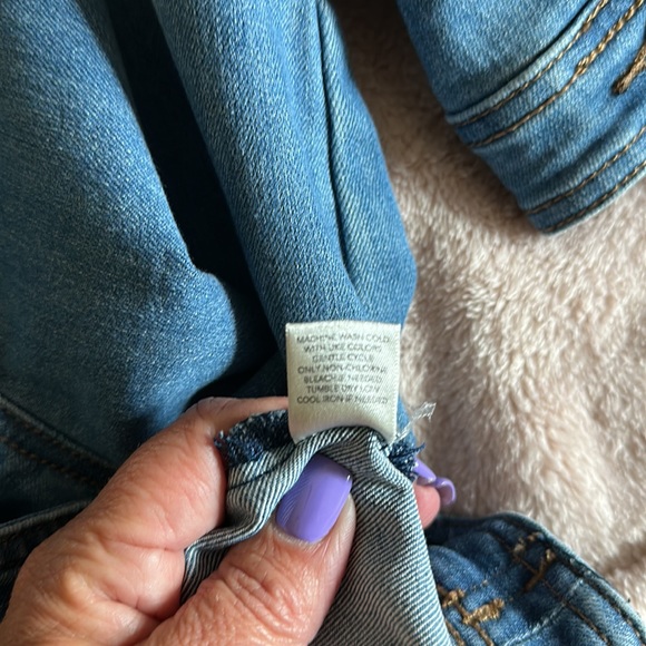 CJ Banks Embroidered Jean Jacket - Picture 7 of 7